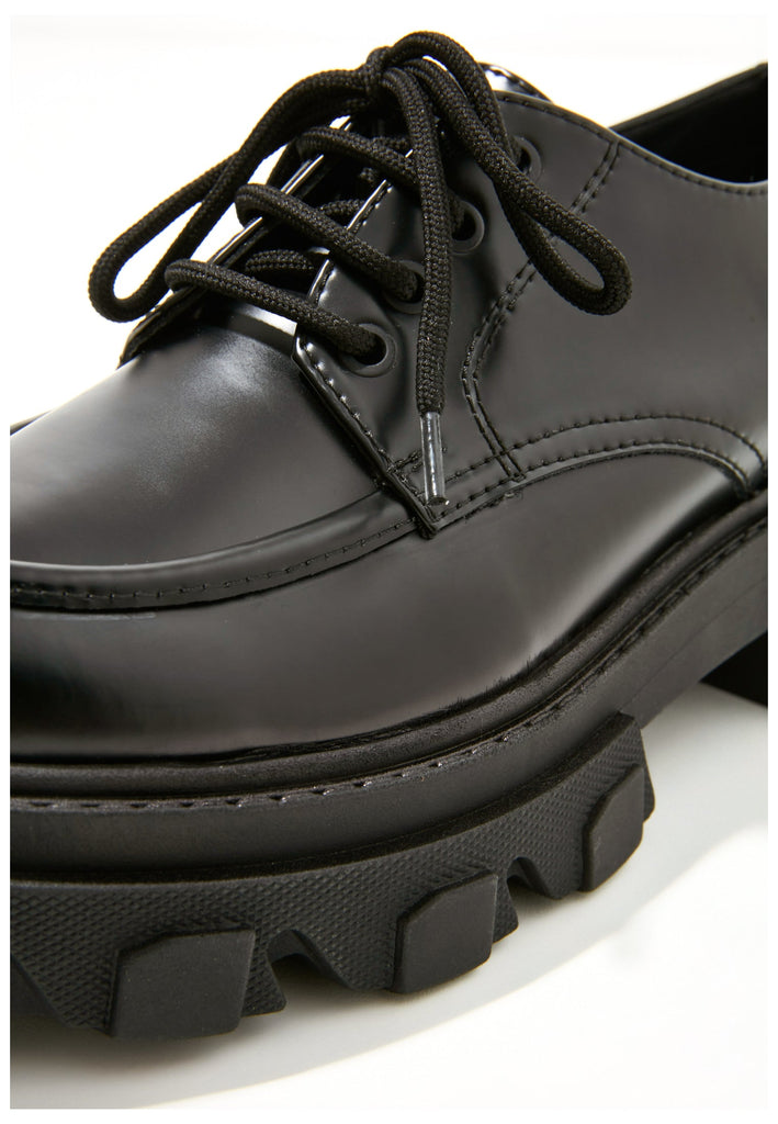 Inuovo Halbschuhe Leder Schwarz