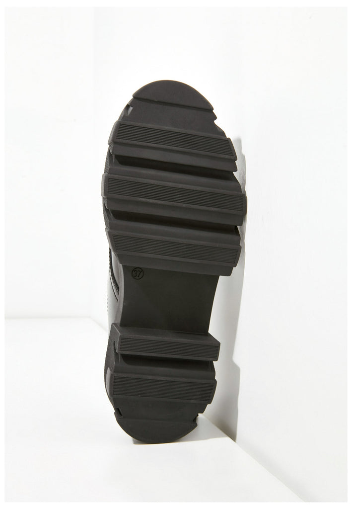 Inuovo Halbschuhe Leder Schwarz