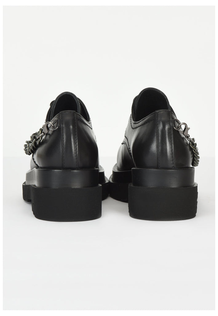 Inuovo Halbschuhe Leder Schwarz