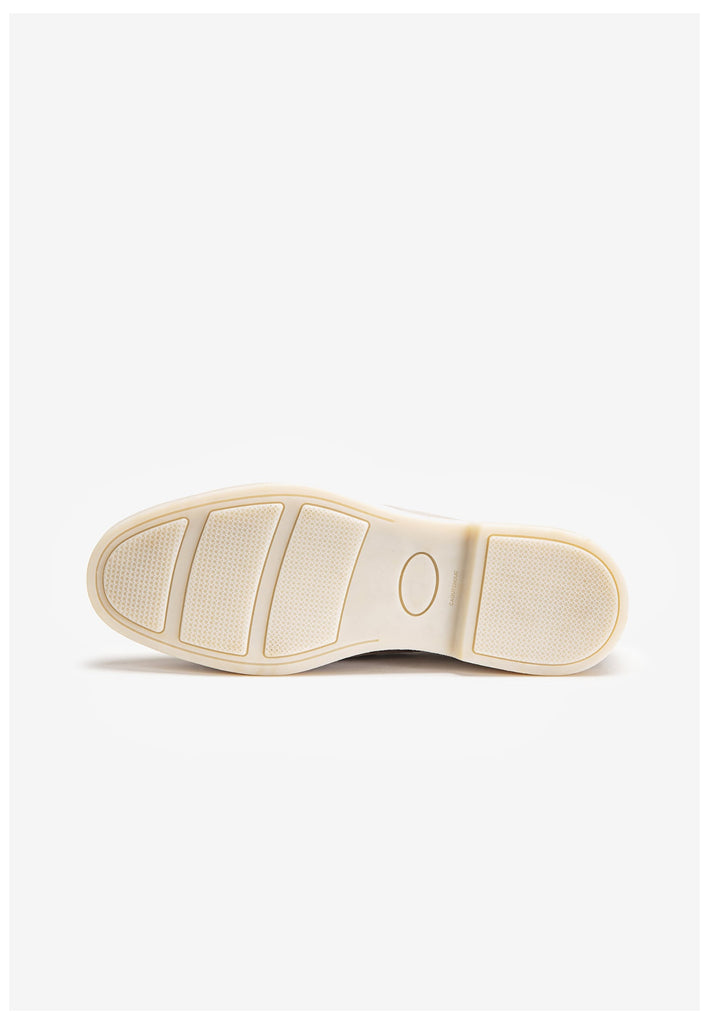 Inuovo Halbschuhe Leder Silber/Grau