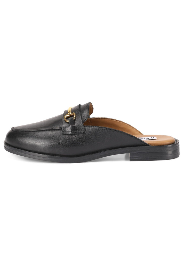 Pantoletten Inuovo Pantoletten Leder Schwarz
