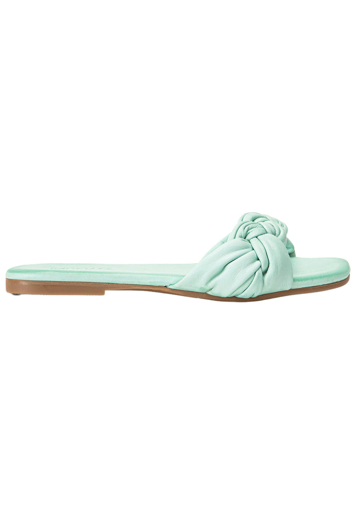 Inuovo Pantoletten Leder Aqua