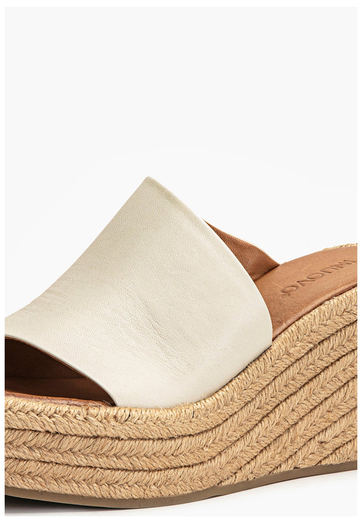 Inuovo Pantoletten Leder Beige