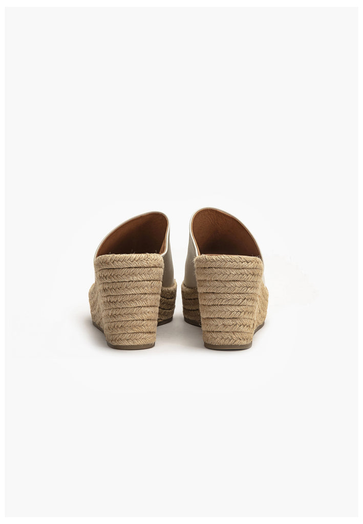 Inuovo Pantoletten Leder Beige