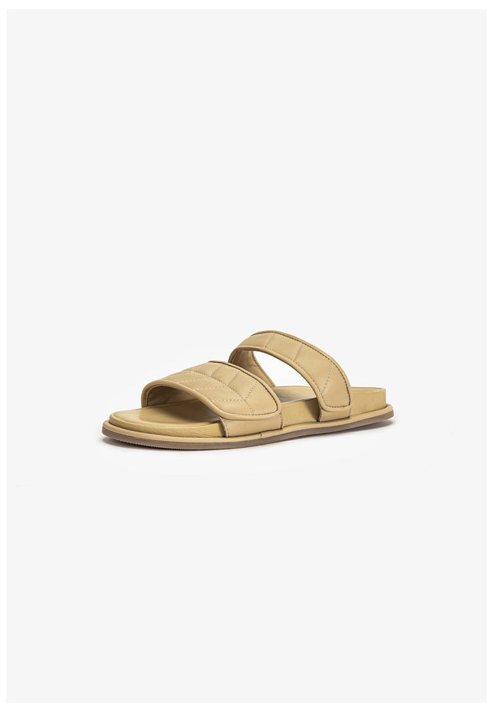 Inuovo Pantoletten Leder Beige