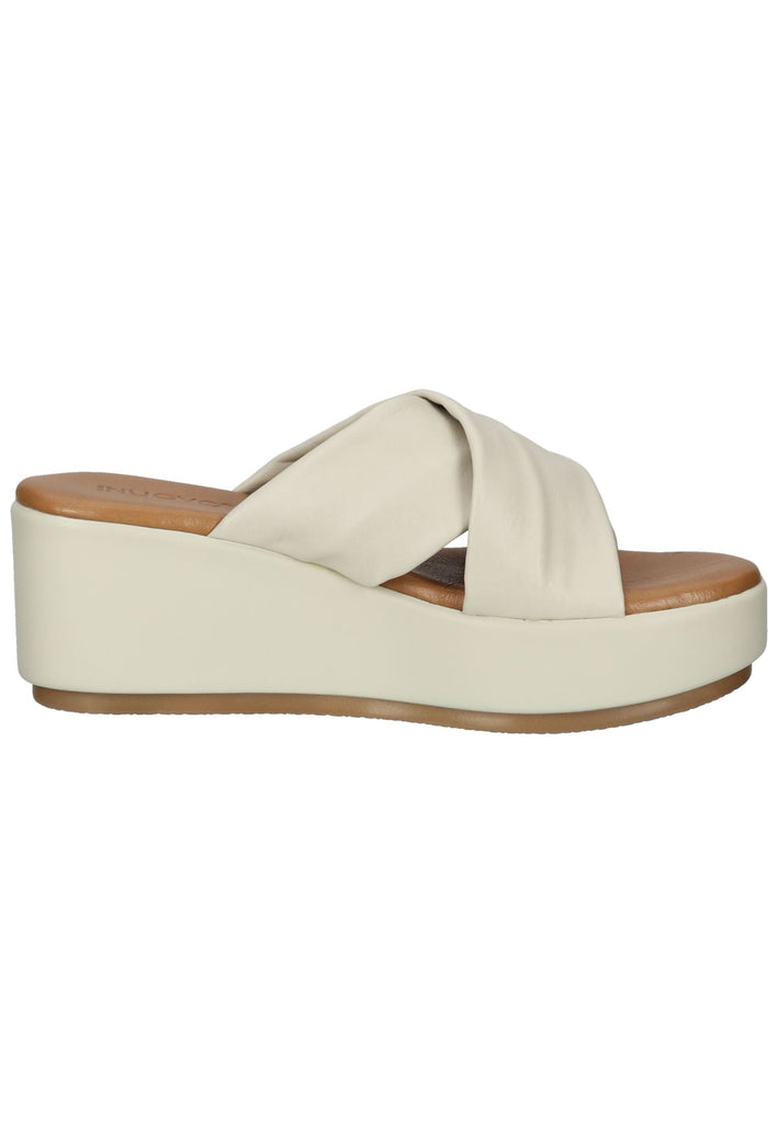 Inuovo Pantoletten Leder Bone