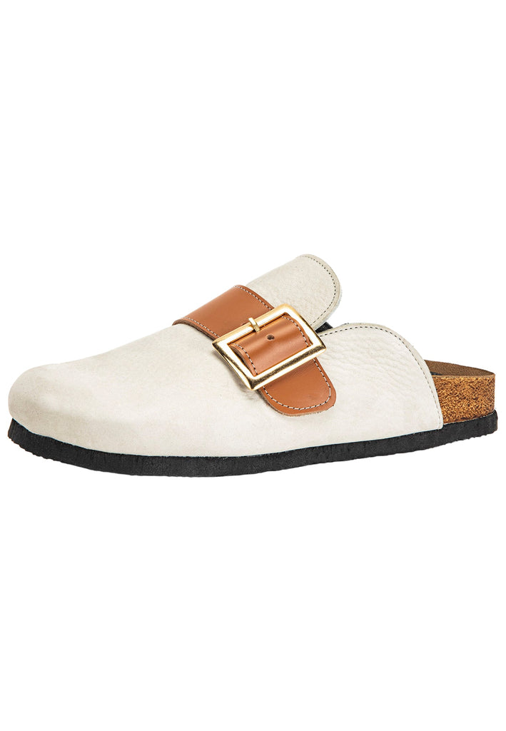 Inuovo Pantoletten Leder Bone