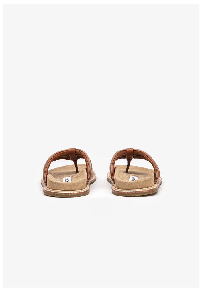 Inuovo Pantoletten Leder Braun