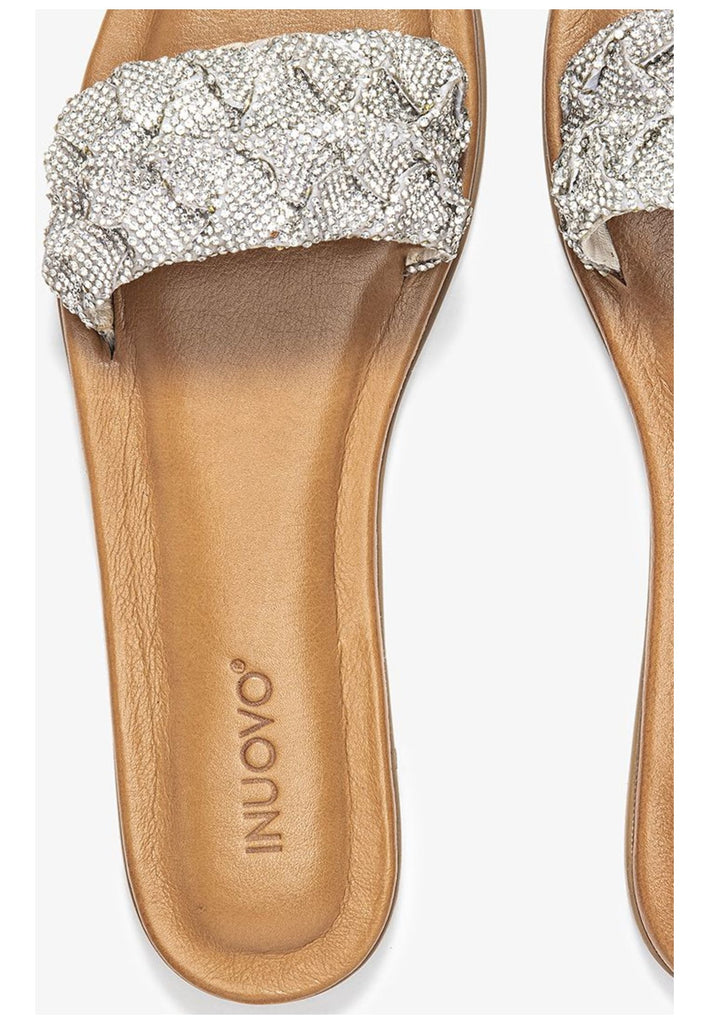 Inuovo Pantoletten Leder Cream