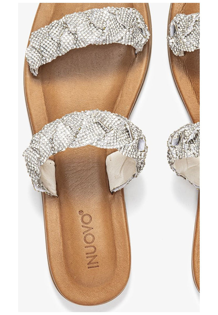 Inuovo Pantoletten Leder Cream