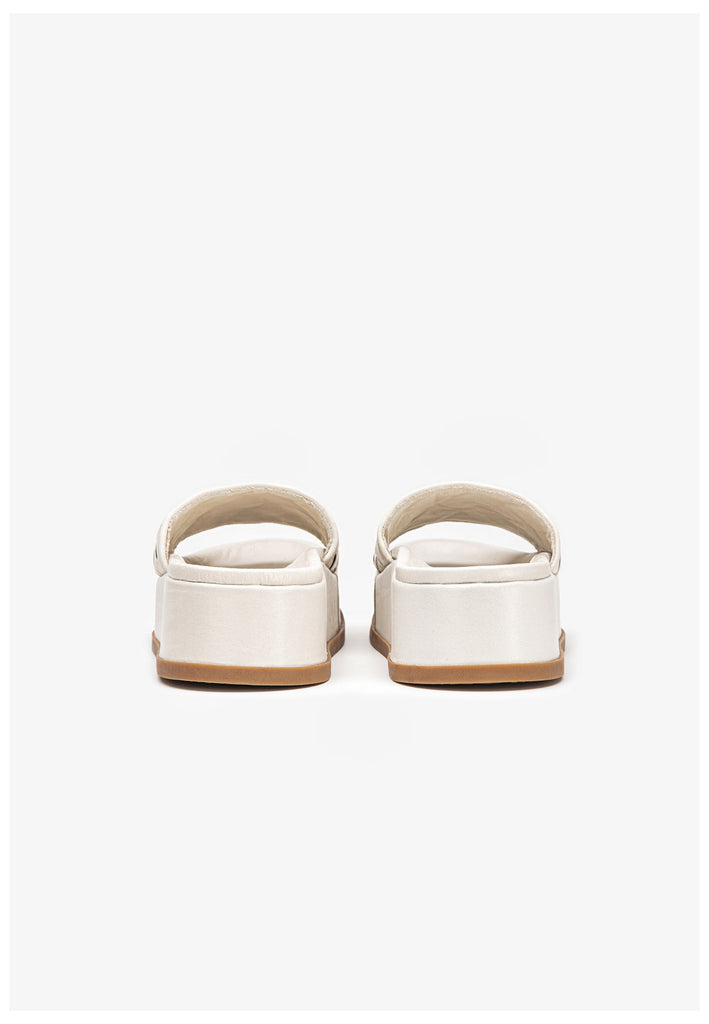 Inuovo Pantoletten Leder Cream