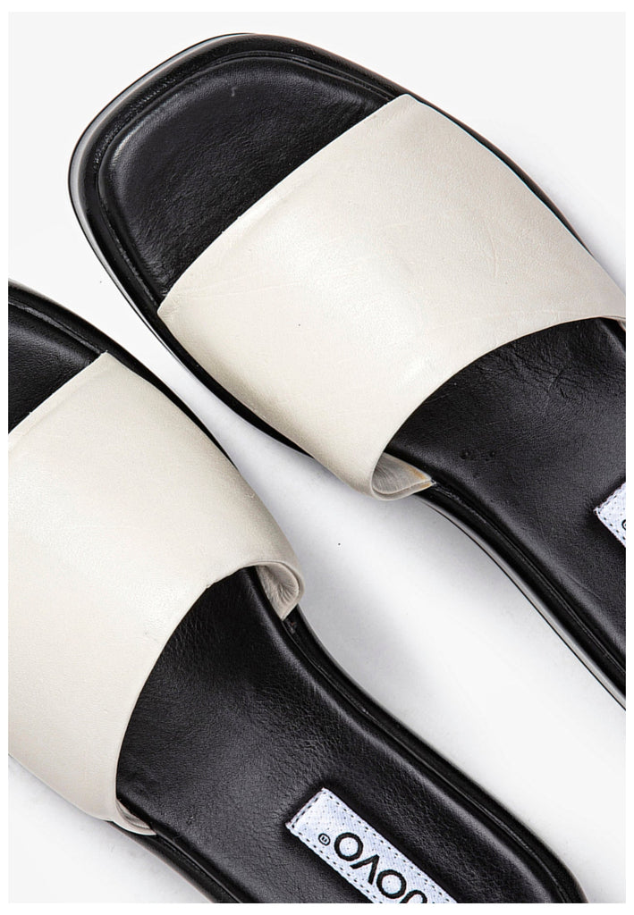 Inuovo Pantoletten Leder Cream