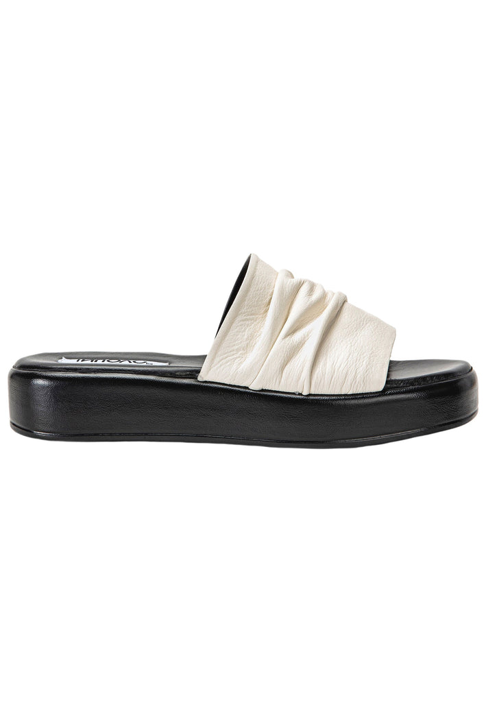 Inuovo Pantoletten Leder Cream