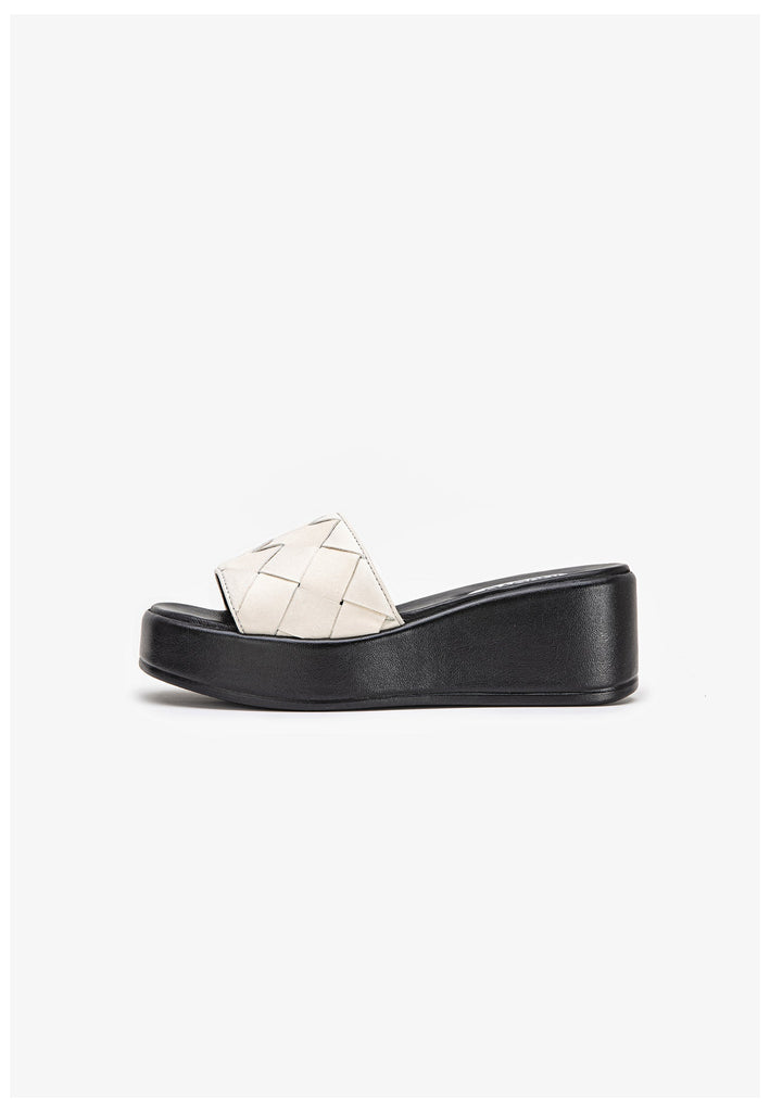 Inuovo Pantoletten Leder Cream