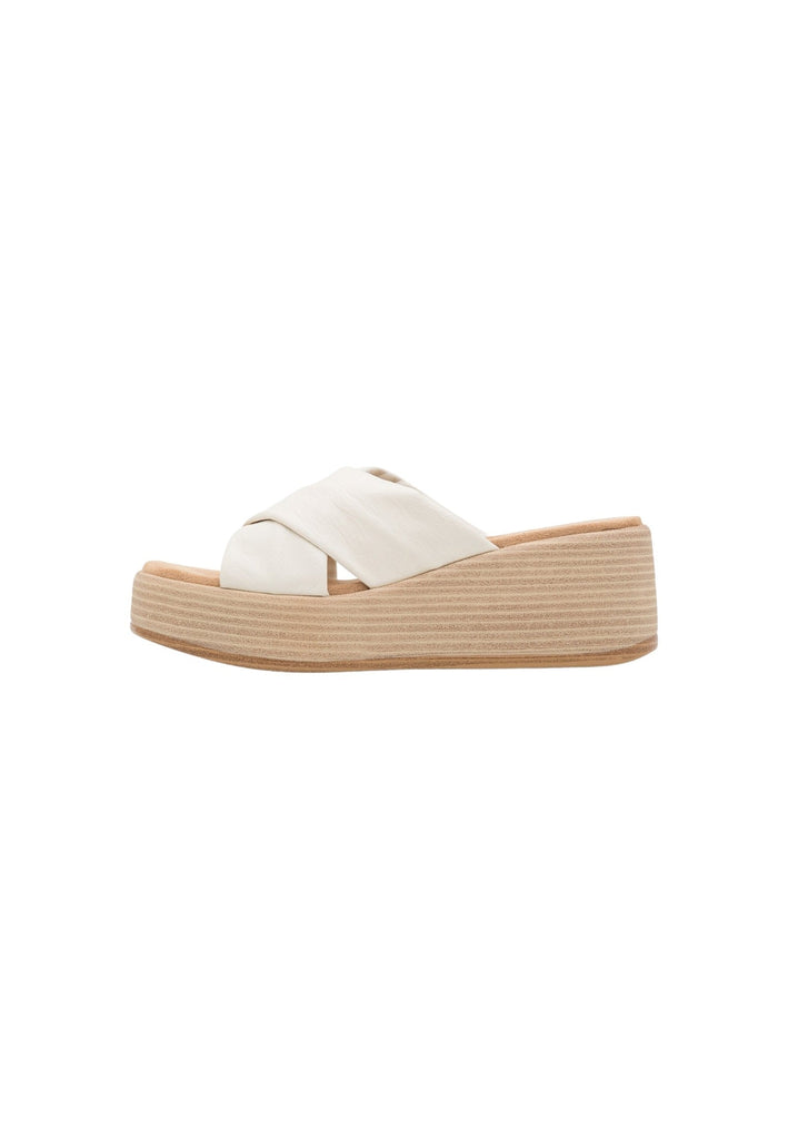 Inuovo Pantoletten Leder Creme
