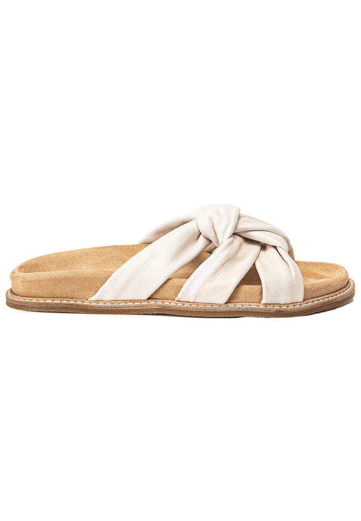 Inuovo Pantoletten Leder Creme