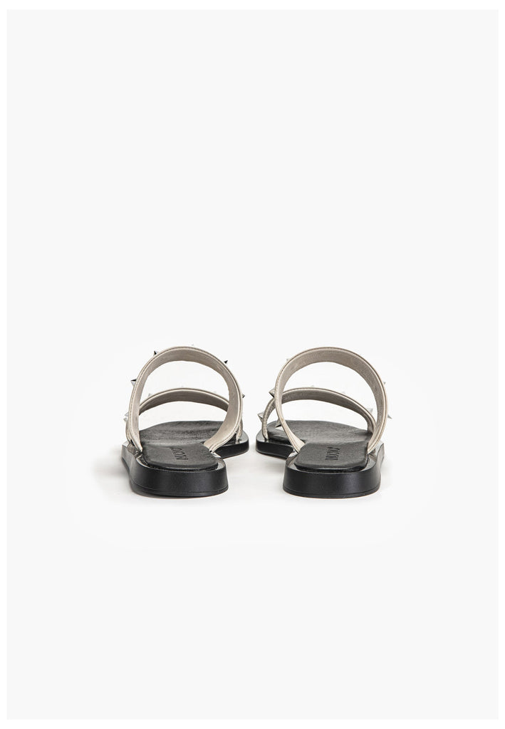 Inuovo Pantoletten Leder Creme