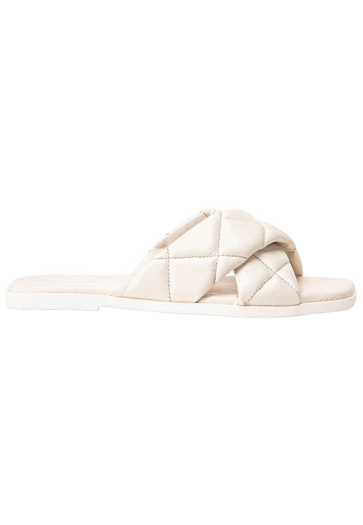 Inuovo Pantoletten Leder Creme