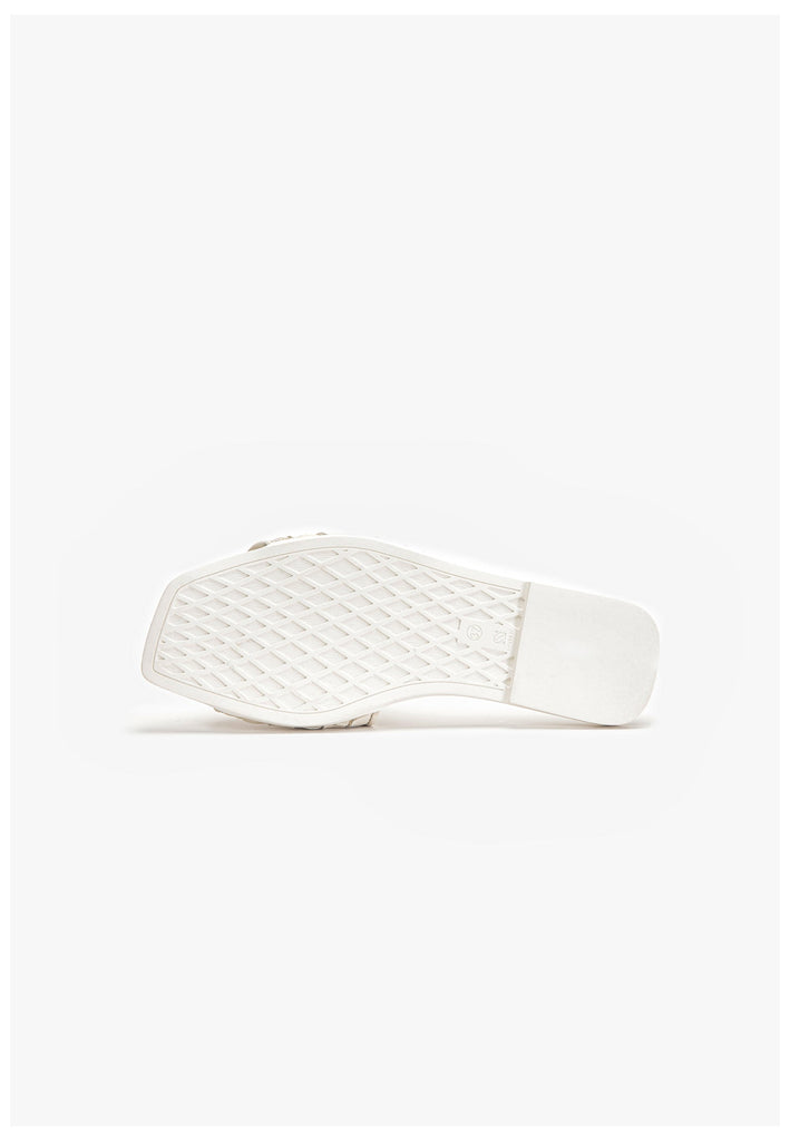 Inuovo Pantoletten Leder Creme