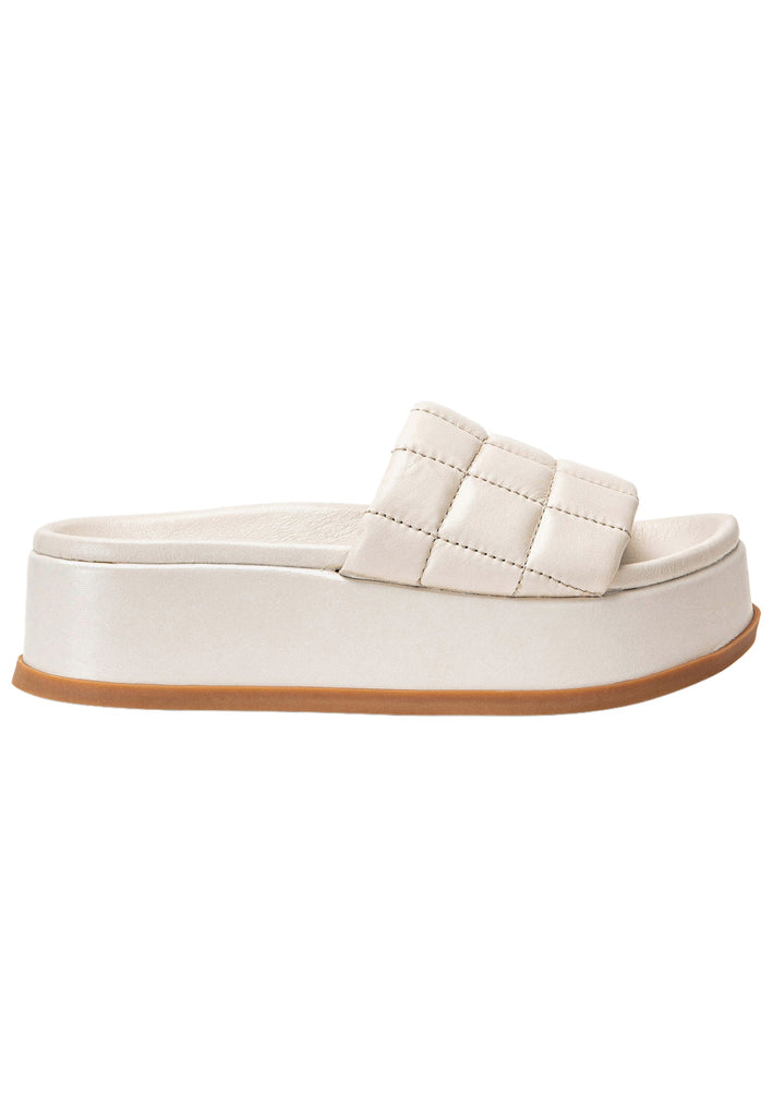 Inuovo Pantoletten Leder Creme