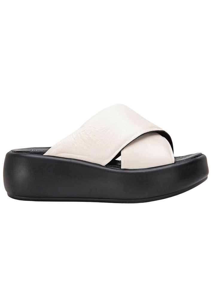 Inuovo Pantoletten Leder Creme