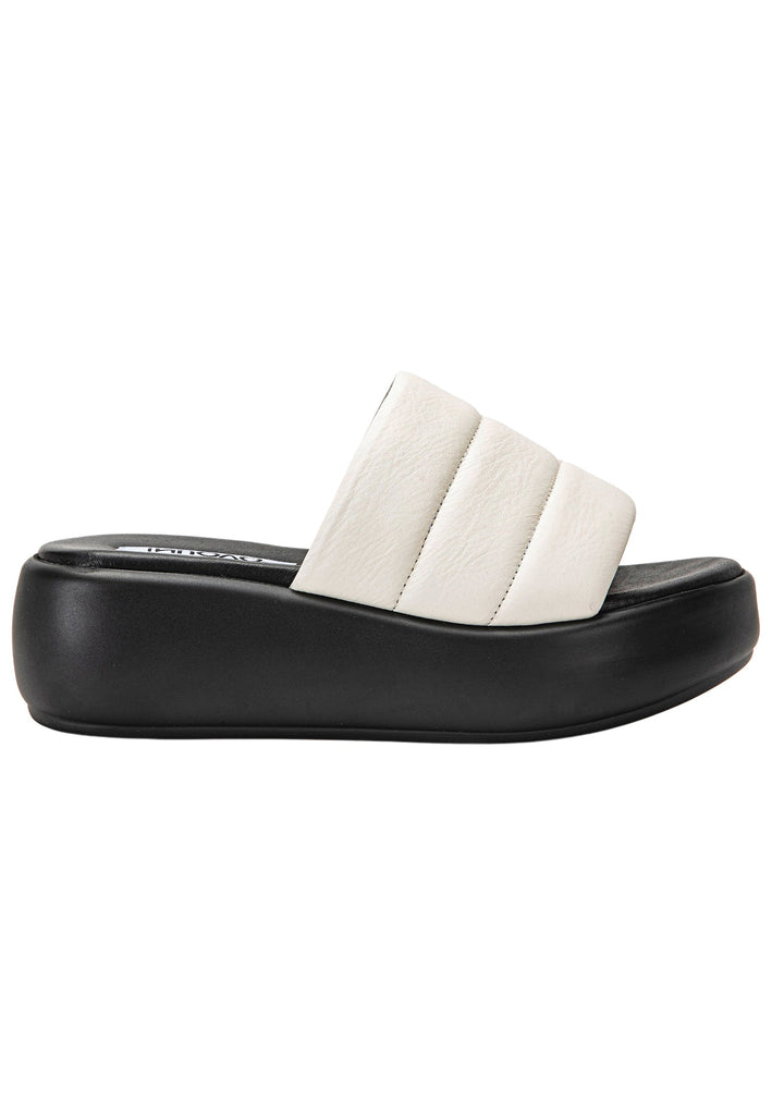 Inuovo Pantoletten Leder Creme