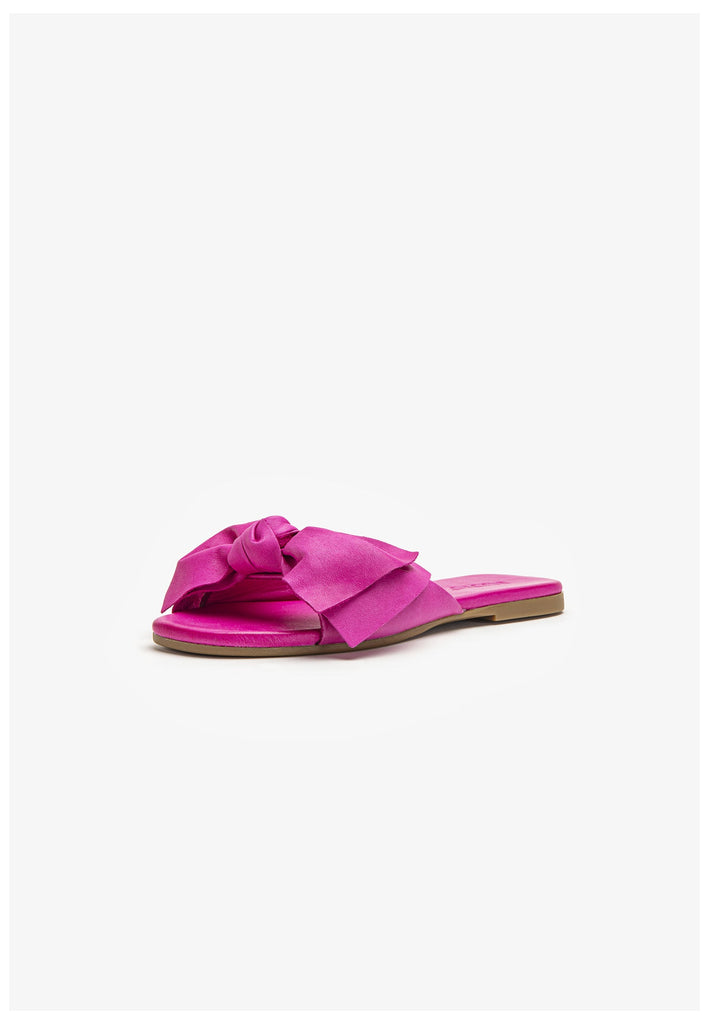 Inuovo Pantoletten Leder Fuchsia