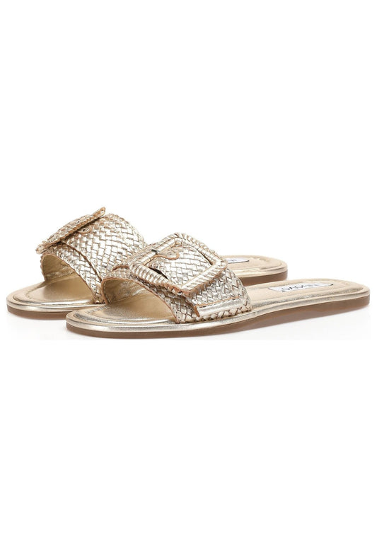 Inuovo Pantoletten Leder Gold