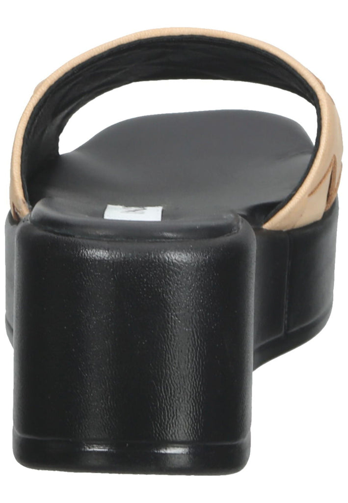 Inuovo Pantoletten Leder Hellbraun