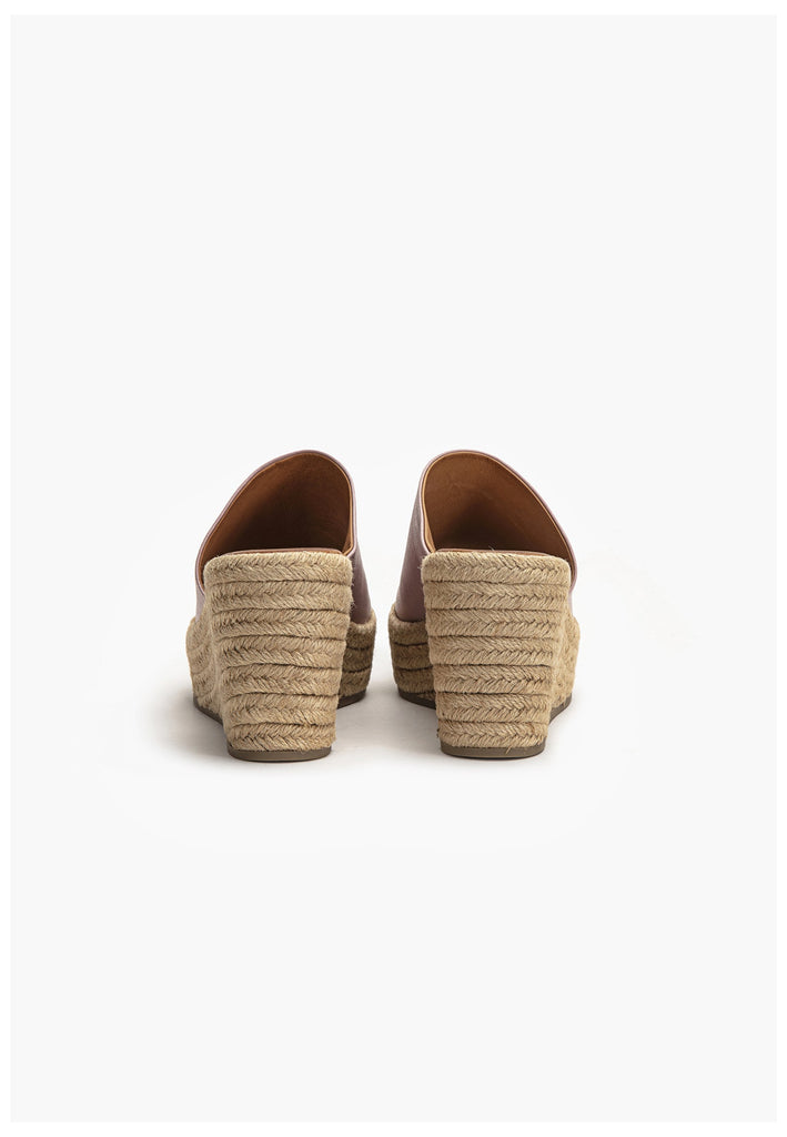 Inuovo Pantoletten Leder Lila