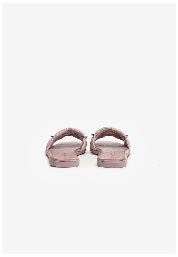 Inuovo Pantoletten Leder Lila