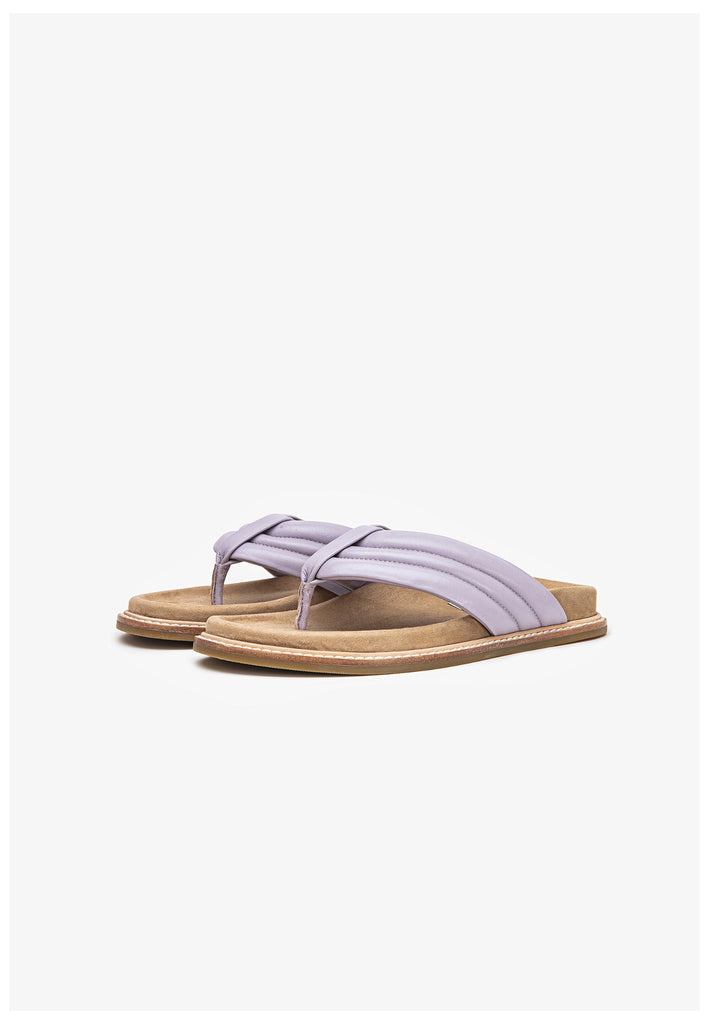 Inuovo Pantoletten Leder Lilac