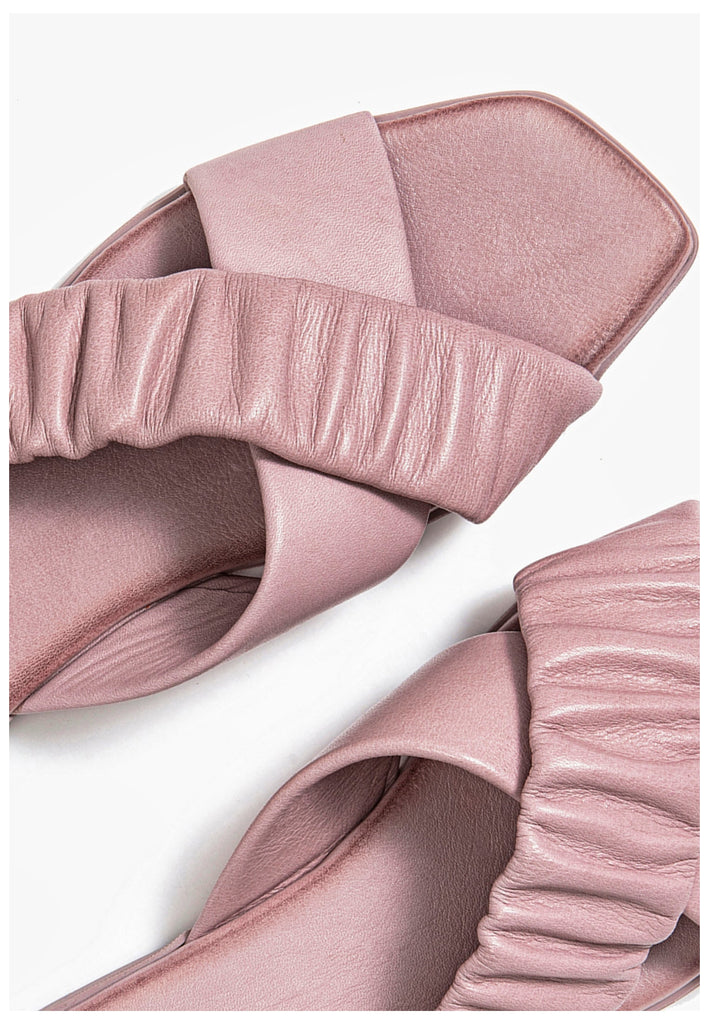 Inuovo Pantoletten Leder Lilac