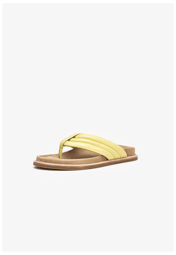 Inuovo Pantoletten Leder Lime