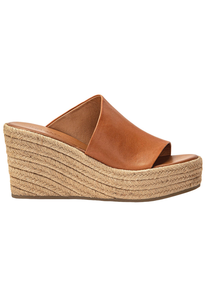 Inuovo Pantoletten Leder Mittelbraun