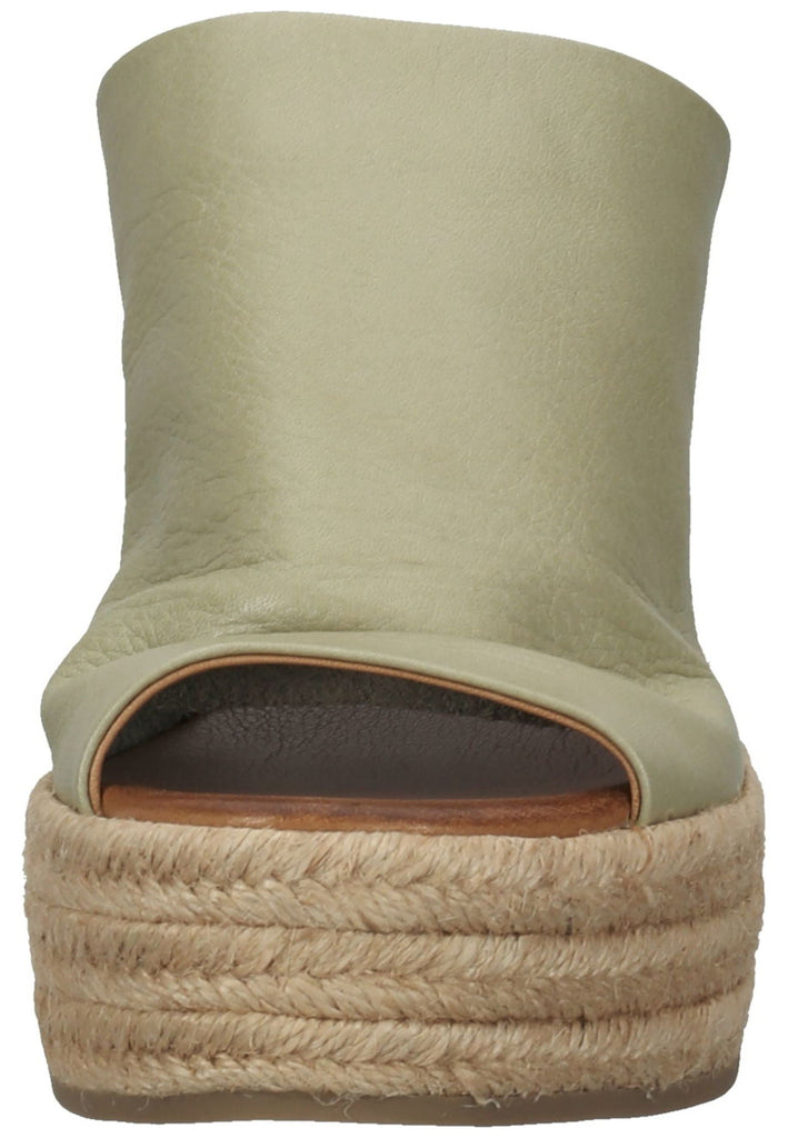 Inuovo Pantoletten Leder Olive