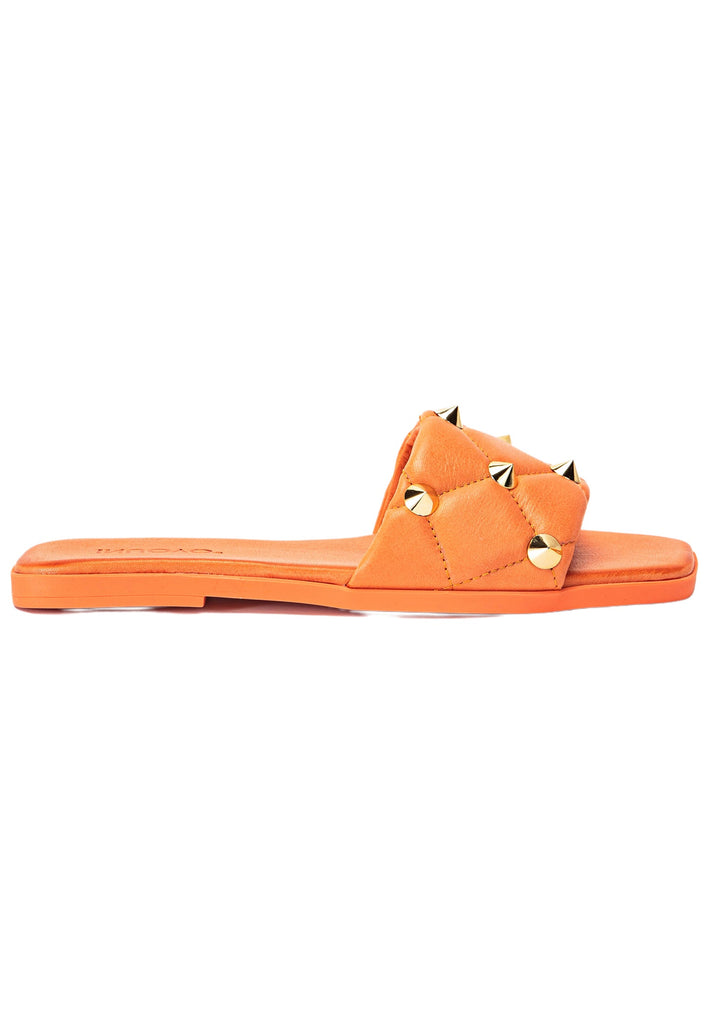 Inuovo Pantoletten Leder Orange