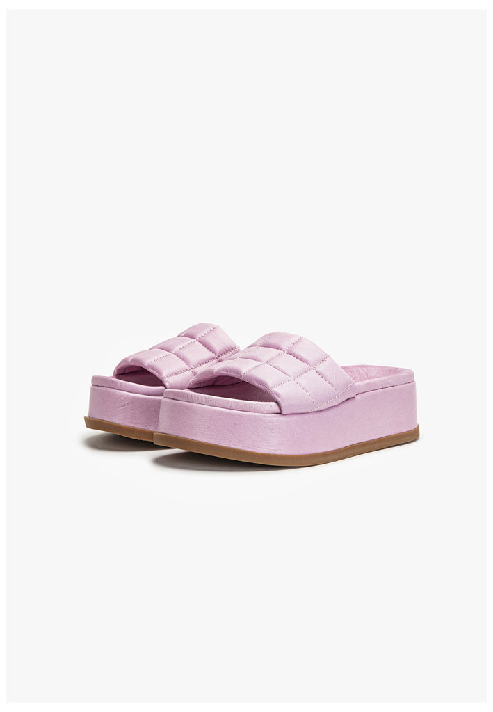 Inuovo Pantoletten Leder Pink