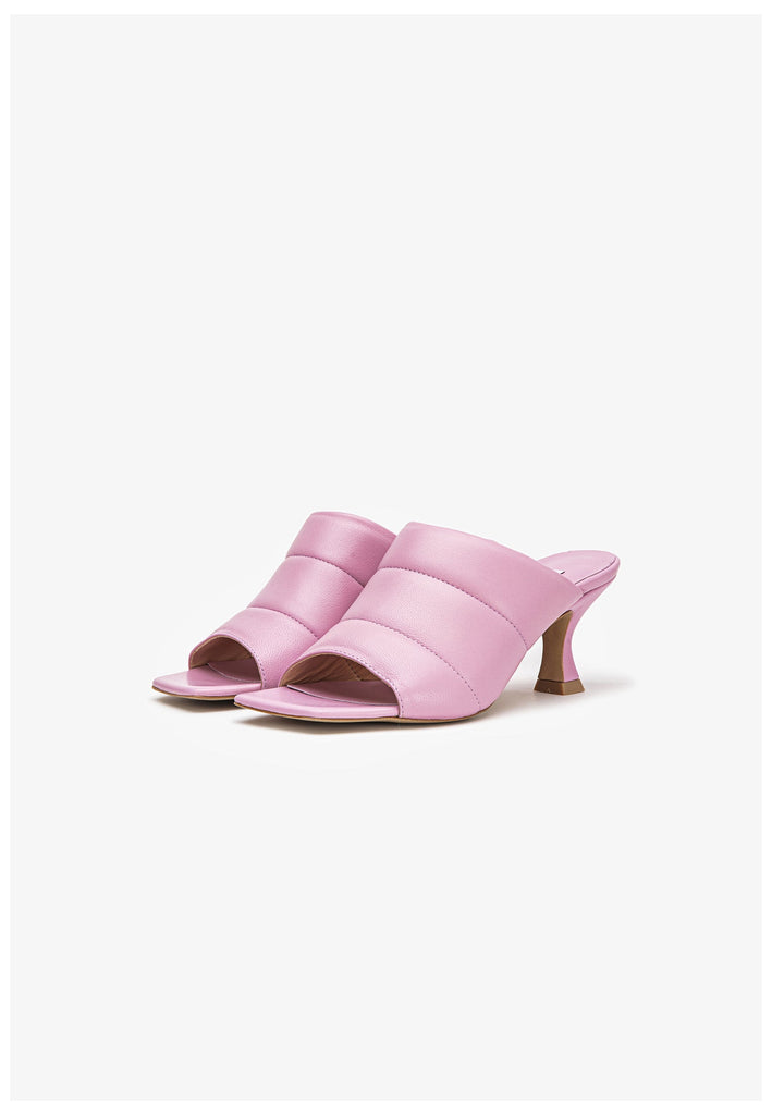 Inuovo Pantoletten Leder Pink