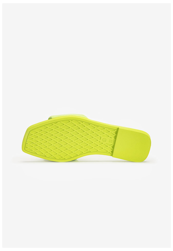 Inuovo Pantoletten Leder Pistachio