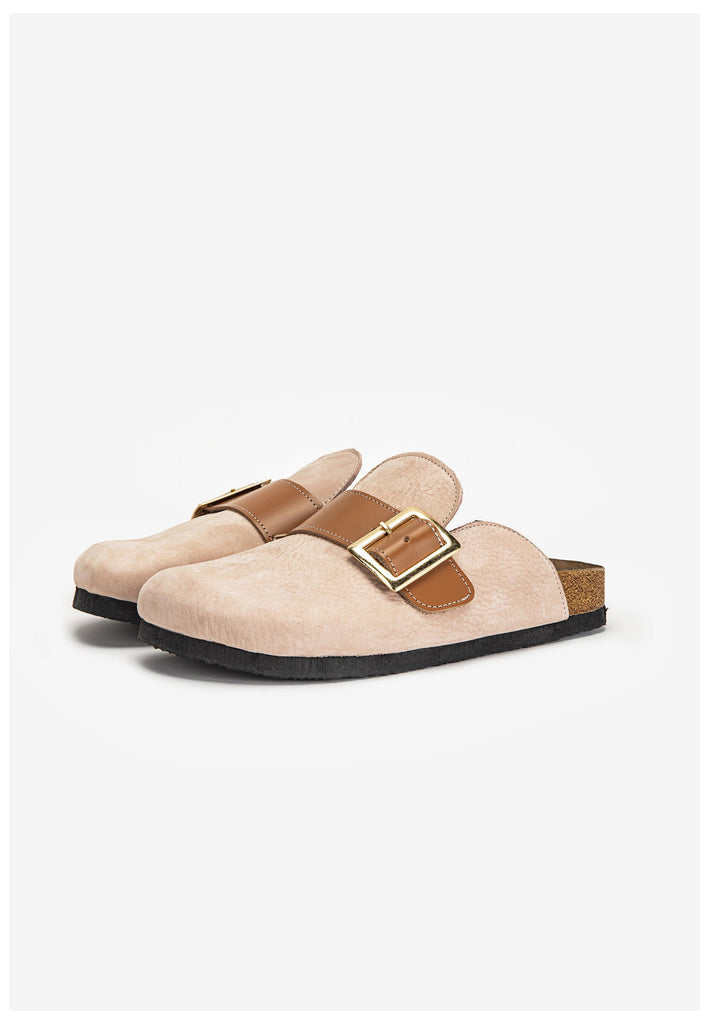 Inuovo Pantoletten Leder Rosa