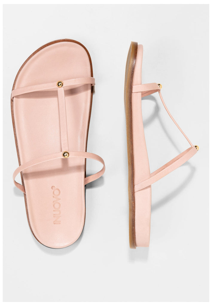 Inuovo Pantoletten Leder Rosa