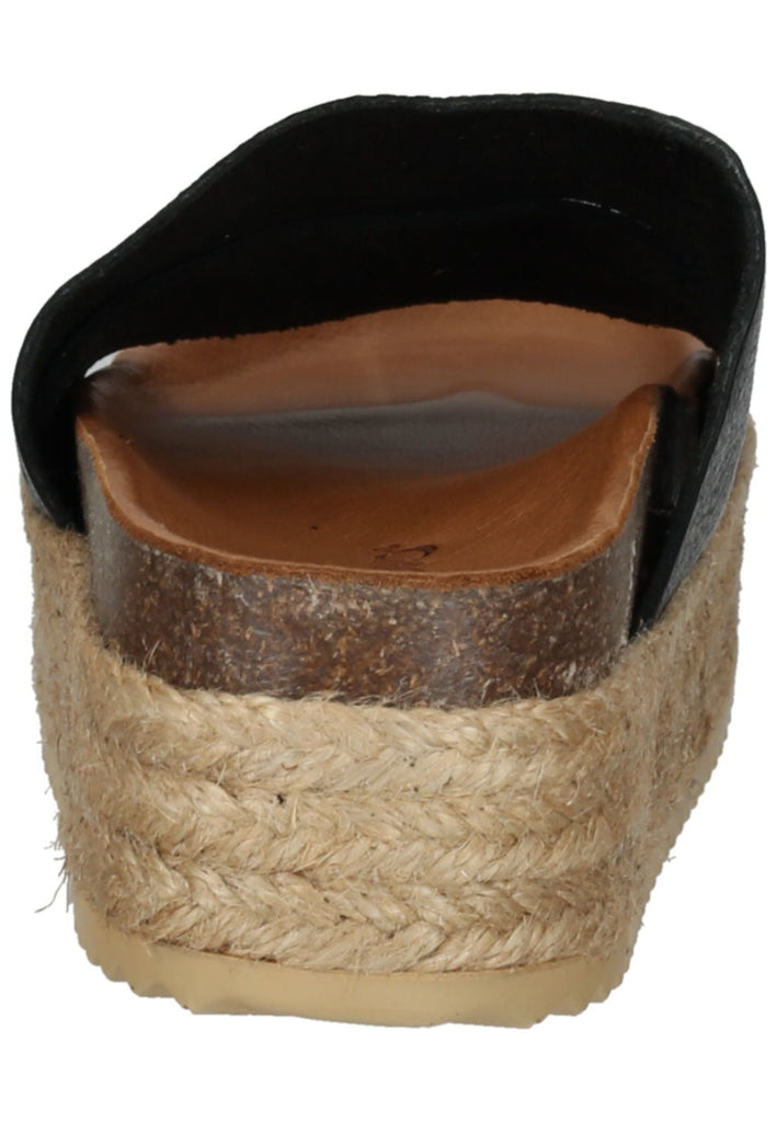 Inuovo Pantoletten Leder Schwarz