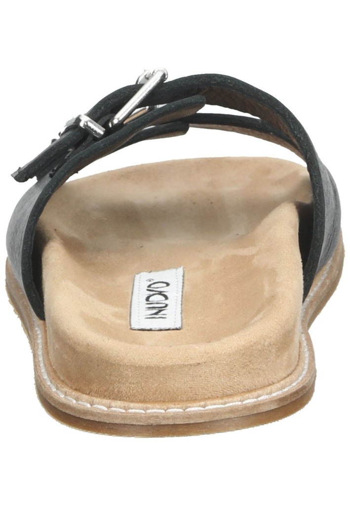 Inuovo Pantoletten Leder Schwarz