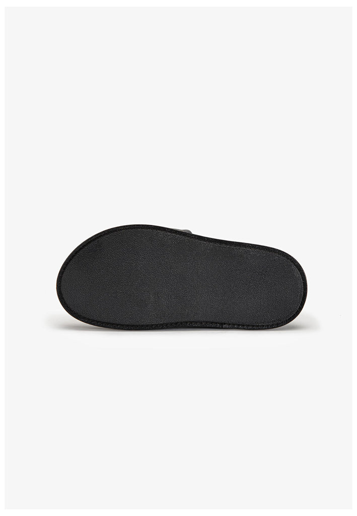 Inuovo Pantoletten Leder Schwarz