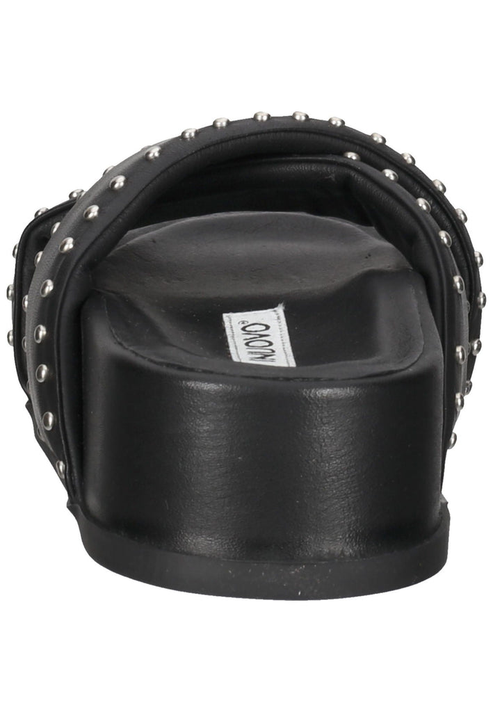 Inuovo Pantoletten Leder Schwarz