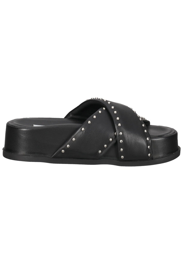 Inuovo Pantoletten Leder Schwarz