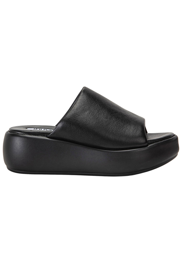 Inuovo Pantoletten Leder Schwarz