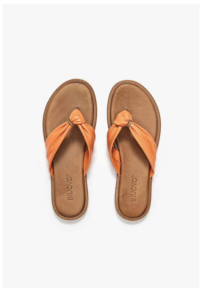 Inuovo Pantoletten Leder Sun