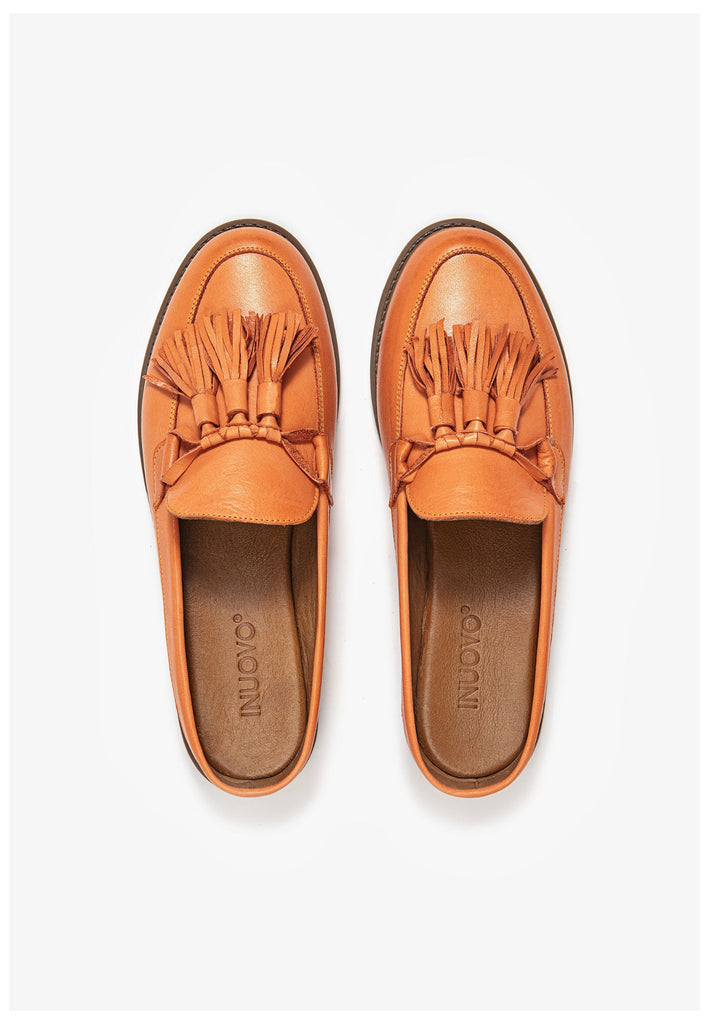 Inuovo Pantoletten Leder Sun